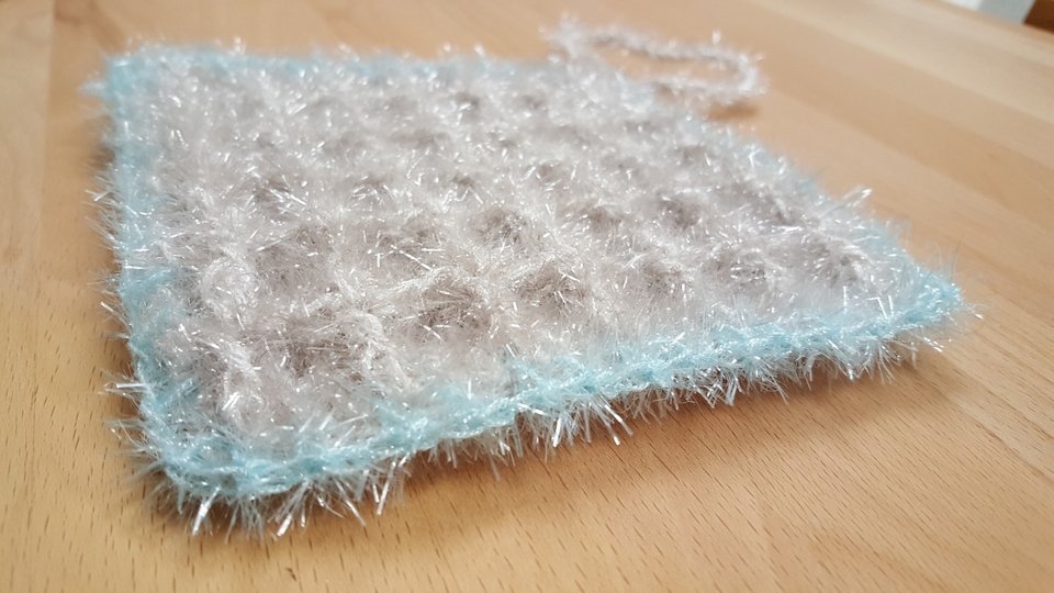 Topflappen - Peelinglappen im Waffelmuster