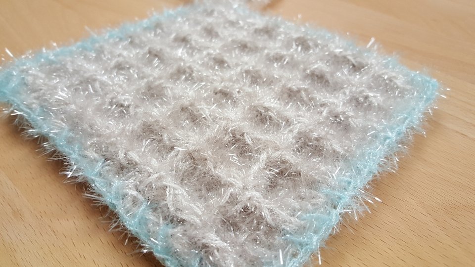 Topflappen - Peelinglappen im Waffelmuster