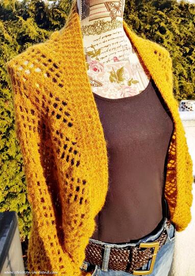 Crochet Pattern Shrug / Cocoon Cardigan in All Sizes | Shrug #2 ZigZag