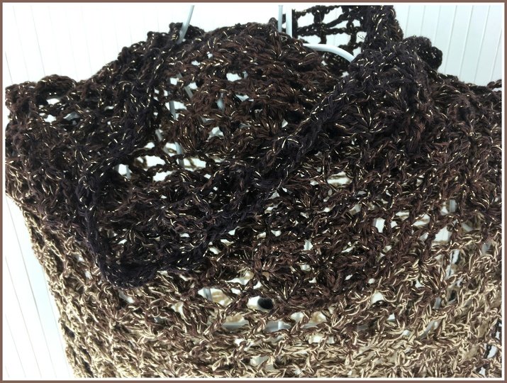 Tuch "Seifenblasen" mit 1 BOBBEL-COTTON von Woolly Hugs