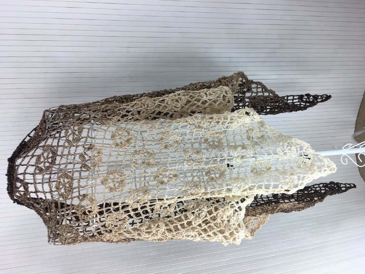 Tuch "Seifenblasen" mit 1 BOBBEL-COTTON von Woolly Hugs