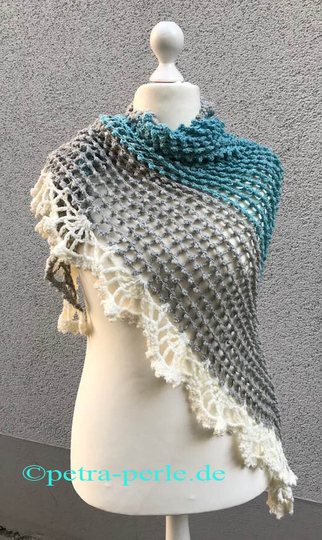 Luftiges „Frühlingstuch“ mit ganz neuem Muster