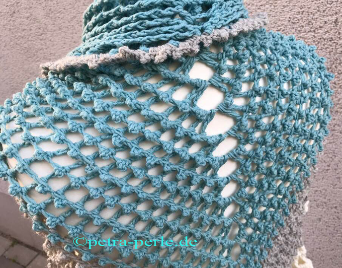 Luftiges „Frühlingstuch“ mit ganz neuem Muster