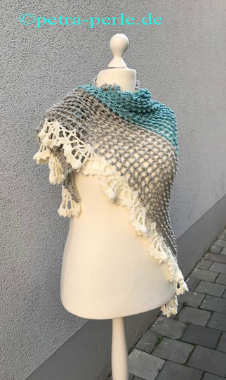 Luftiges „Frühlingstuch“ mit ganz neuem Muster