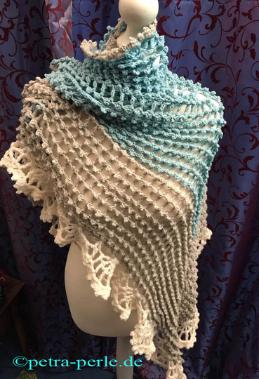 Luftiges „Frühlingstuch“ mit ganz neuem Muster