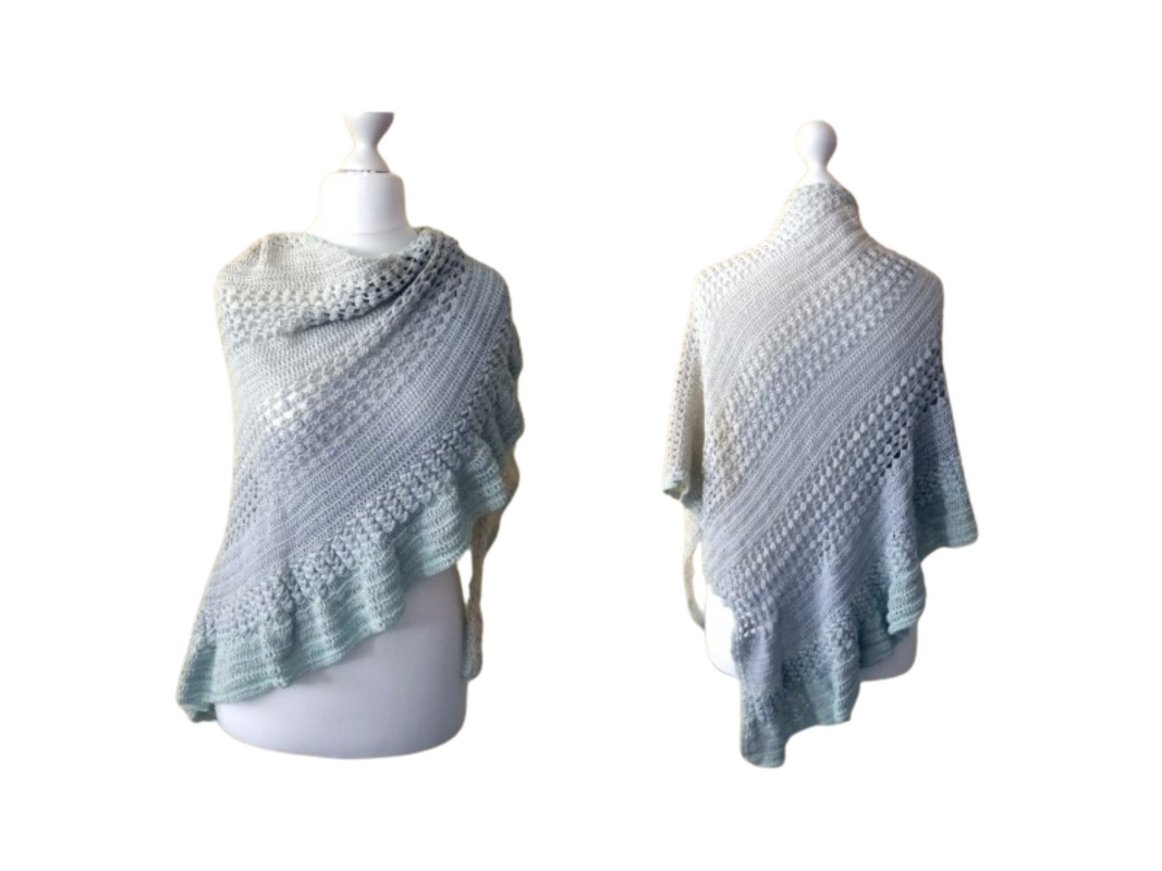 Häkelanleitung - Dreieckstuch Gara