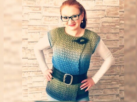 Jacke/Weste "FOREST FAIRY" in allen Größen häkeln