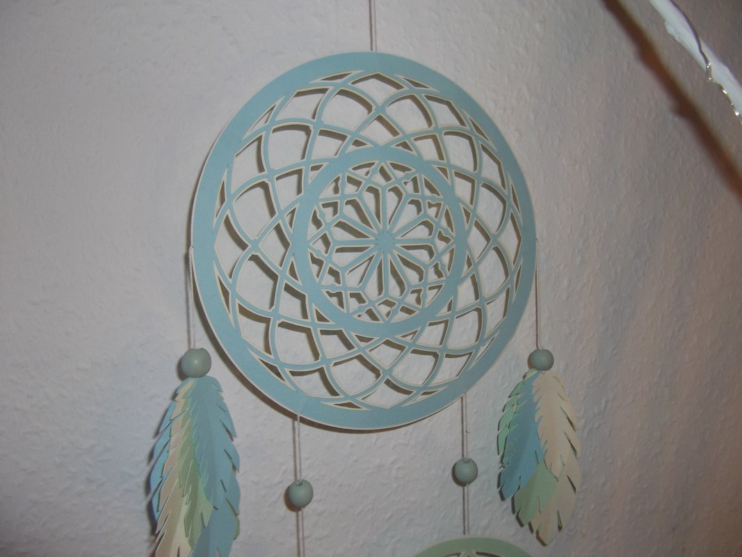 Traumfänger aus Papier - Bild 4