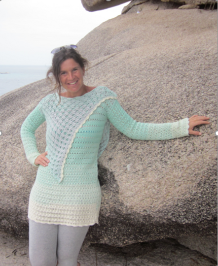 Häkel-Tunika Carebbean Dream (für alle Größen)