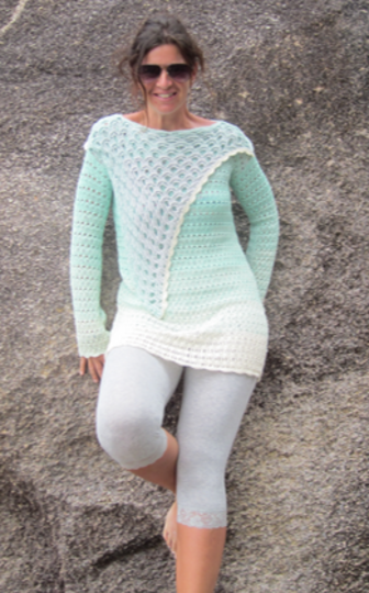 Häkel-Tunika Carebbean Dream (für alle Größen)