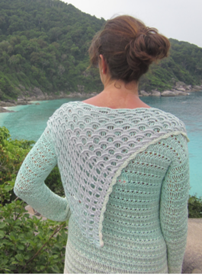 Häkel-Tunika Carebbean Dream (für alle Größen)