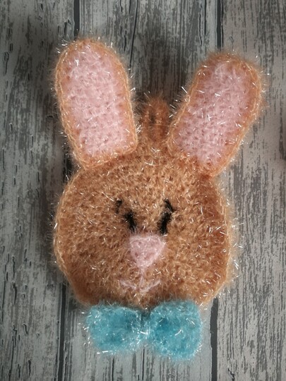 Spül und Badeschwamm Hase mit Möhre