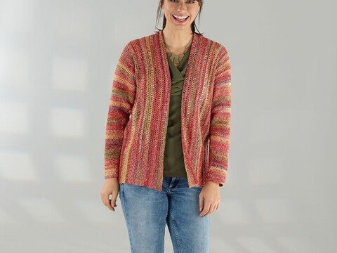 Häkelanleitung Damenjacke "Messina" 758204