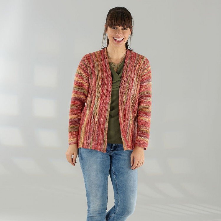 Häkelanleitung Damenjacke "Messina" 758204