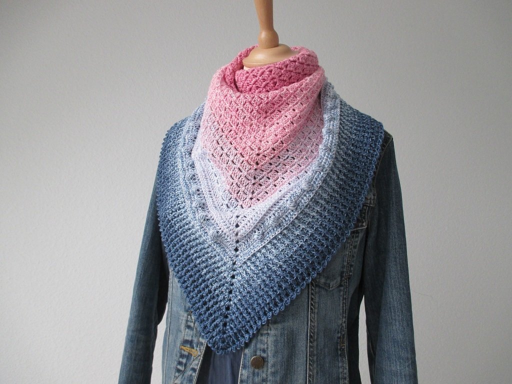 Häkelanleitung Tuch Chloe - Dreiecktuch - Bild 4