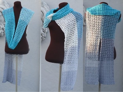 Häkelanleitung – Schultertuch / Loop Isabella