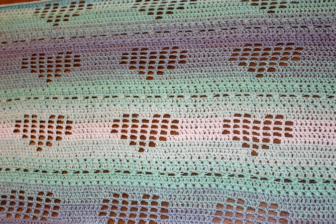 Crochet pattern: Infinity Scarf "Heartbeat" - absolutely romantic ♥