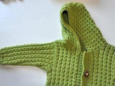 Strickanleitung * Baby/Kinder Kapuzenjacke in 3 Größen