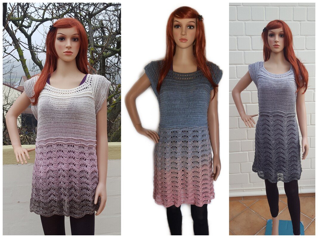 Häkelanleitung Tunika / Minikleid "Davia" - Bild 5