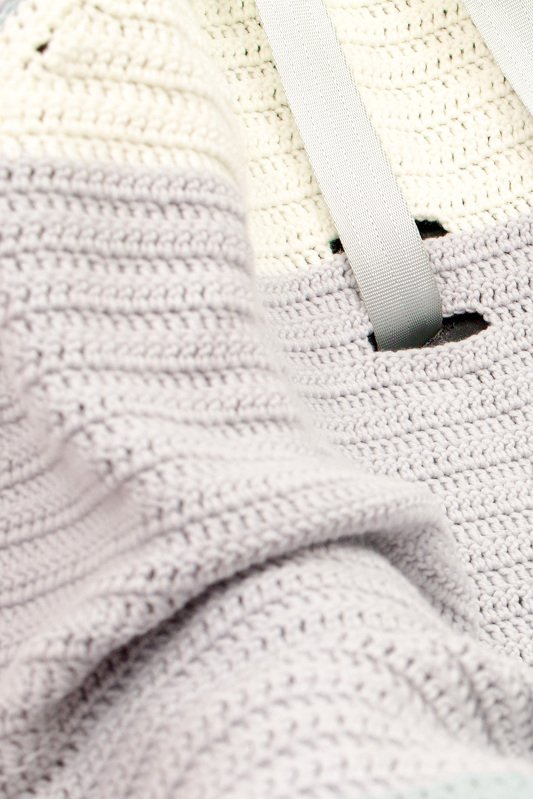 Häkelanleitung Einschlagdecke Babyschale