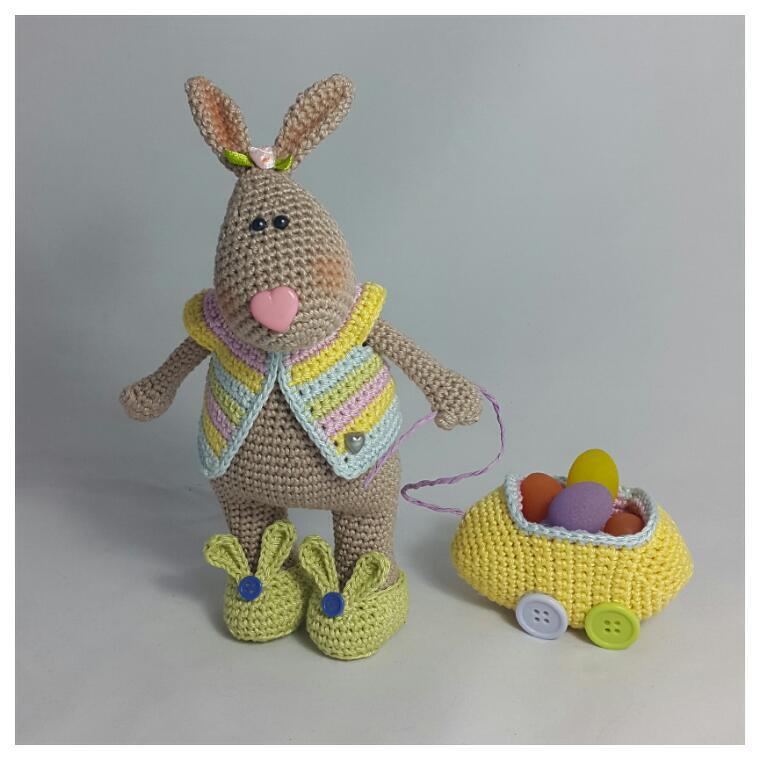 Häkelanleitung Der Hase bringt die Eier