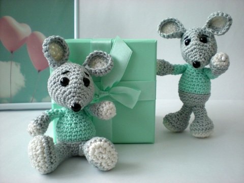 Maus - Häkelanleitung