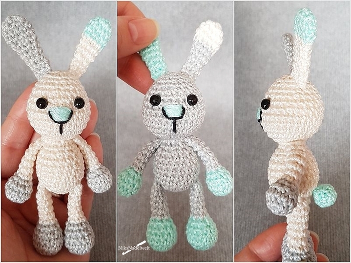 Häkelanleitung - Mini Hase Moritz