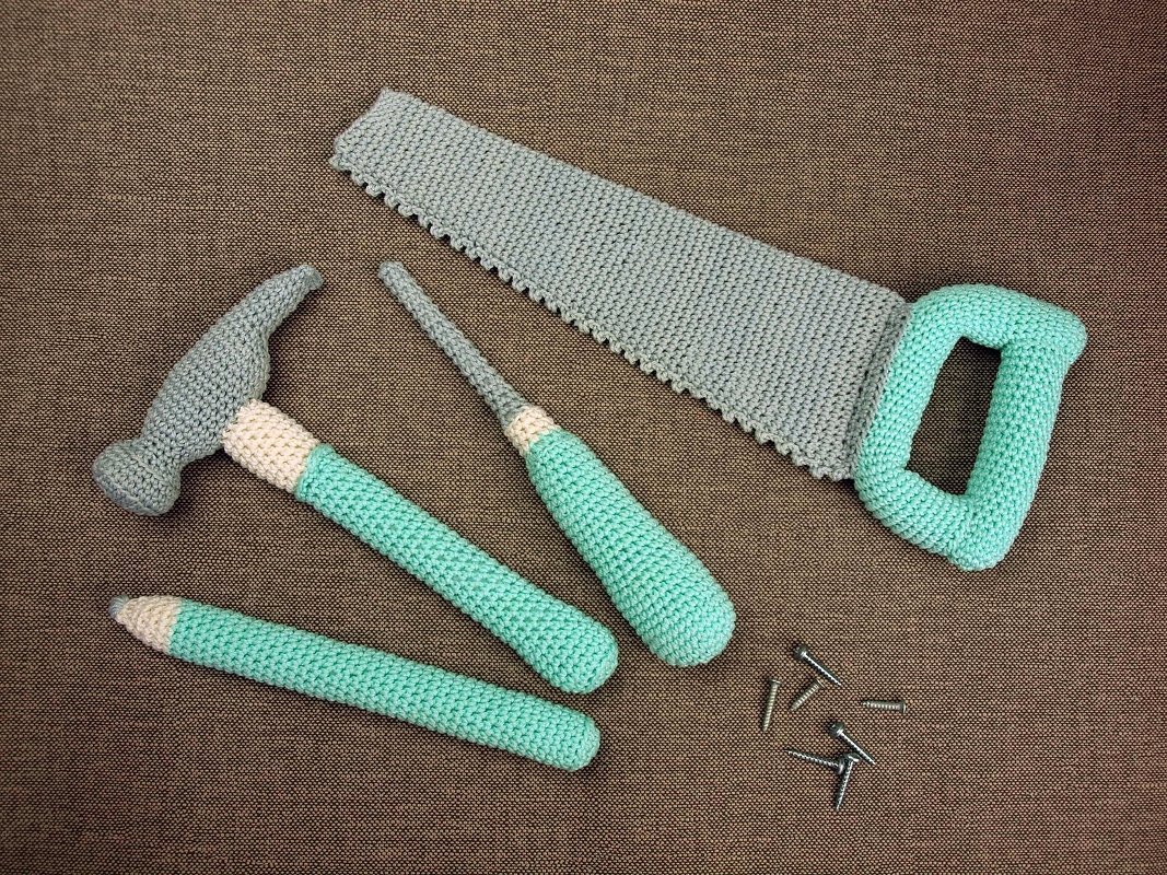 Häkelanleitung Werkzeug - PDF Datei