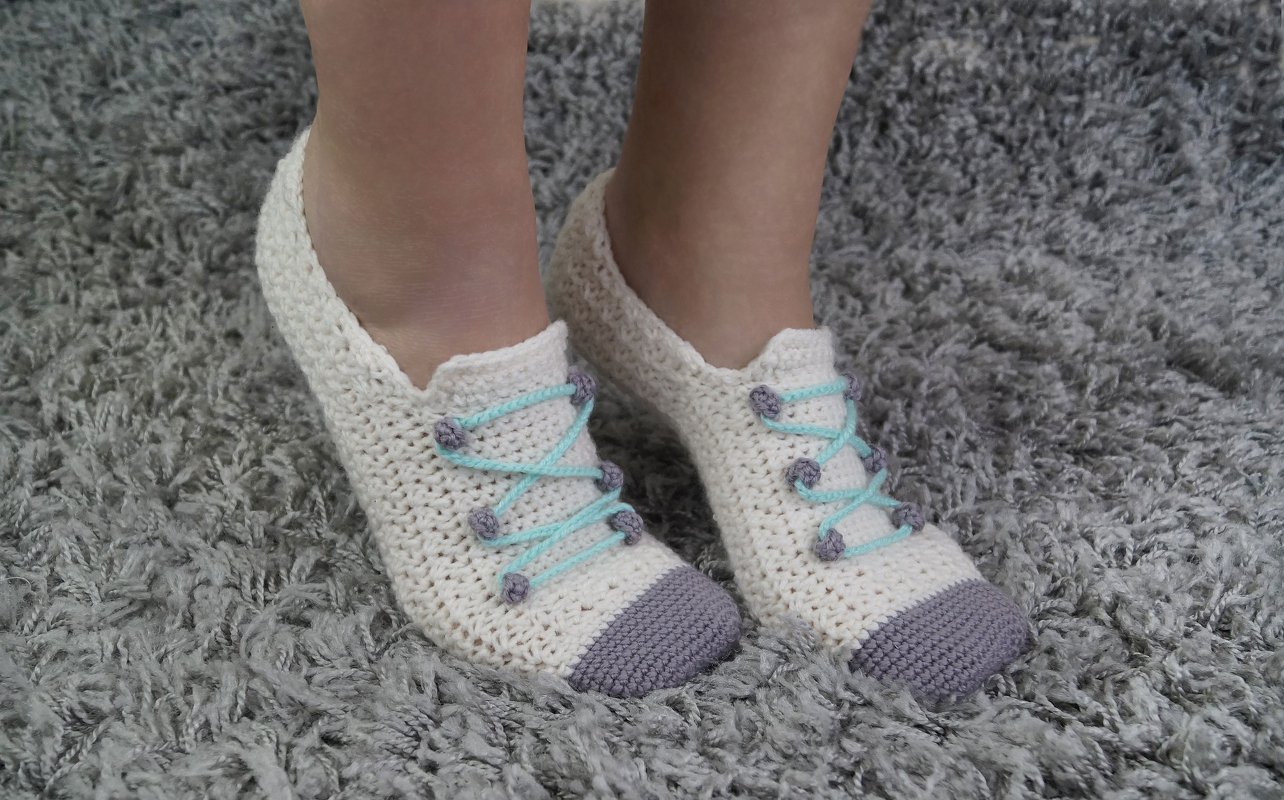 Häkelanleitung Socken mit Sneaker-Optik (36-43) - Bild 3