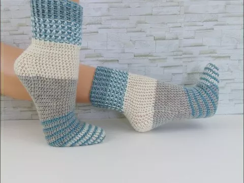 EasySoks6 Häkelsocken leicht & schnell Gr. 22-45
