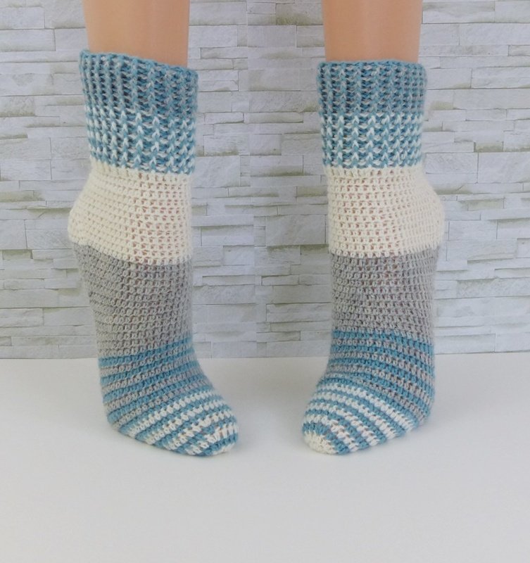 EasySoks6 Häkelsocken leicht &amp; schnell Gr. 22-45