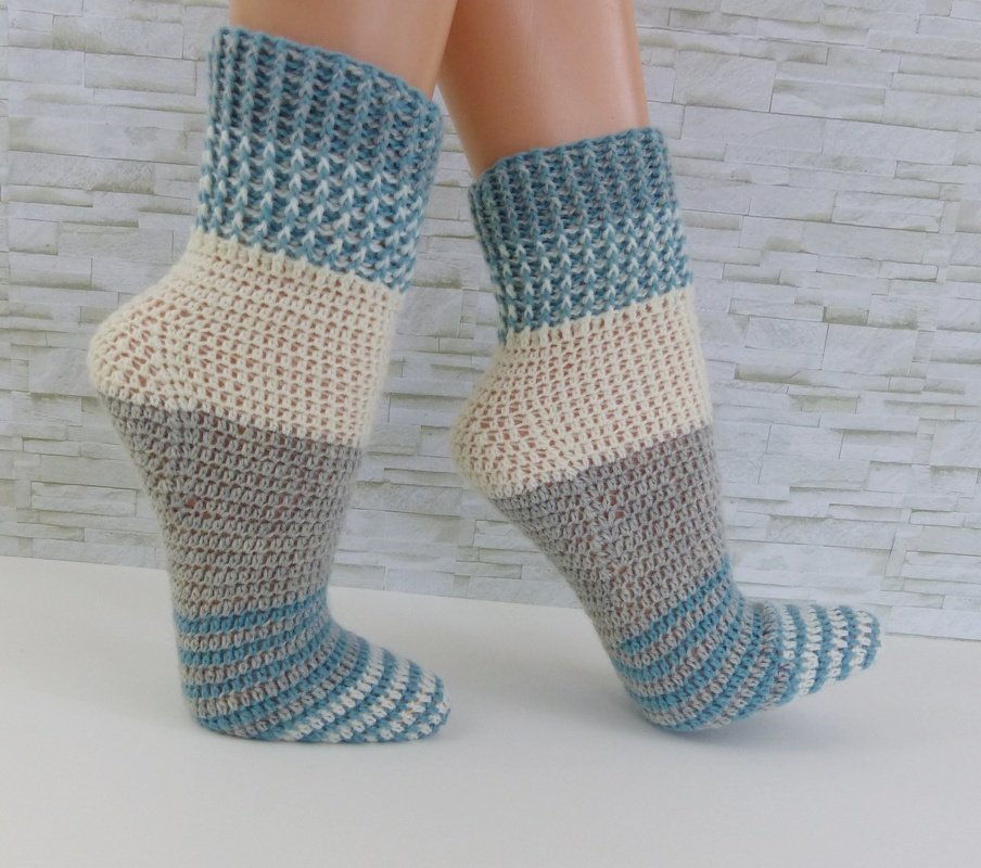 EasySoks6 Häkelsocken leicht &amp; schnell Gr. 22-45