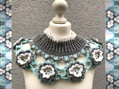 bezaubernder Spring-Schal-Kragen