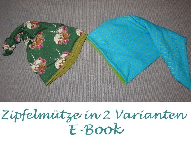 Zipfelmütze nähen Anleitung Schnittmuster
