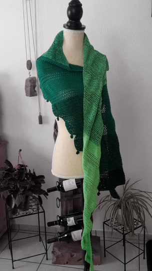 Crochet pattern: Dragon Tail "Lucky Rea"