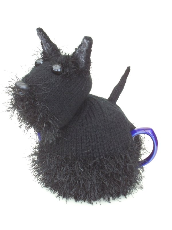 Scottie Dog Tea Cosy Knitting Pattern