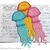 151 Crochet Pattern - Jellyfish bookmark or decor - Amigurumi PDF file by Zabelina CP