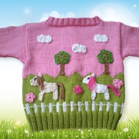 Sparpaket 4 Strickanleitungen Jacken