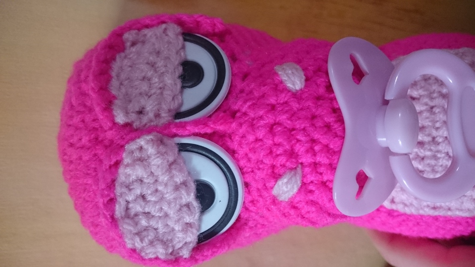 Amigurumi Baby Drache Pink