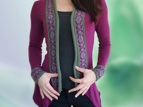 Strickjäckchen Romantik