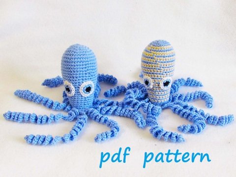 Octopus Crochet for Preemie, Amigurumi