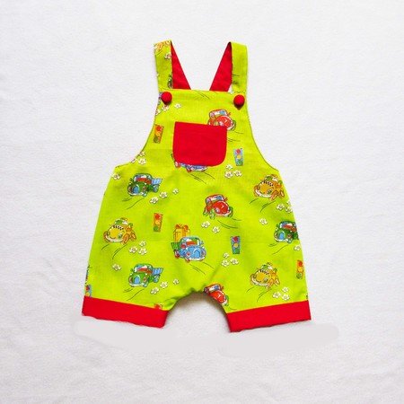 Romper for baby and toddler, for girl,boy. Sizes: 3/6, 6/9, 9/12, 1T, 1,5T, 2T, 3T to fit 3 months to 3 years.