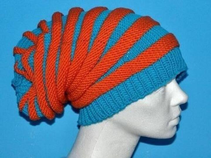 Strickanleitung * Schiefer Wurm von Lisa in 3 Größen