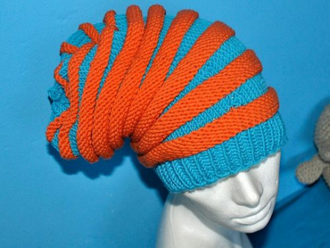 Strickanleitung * Schiefer Wurm von Lisa in 3 Größen