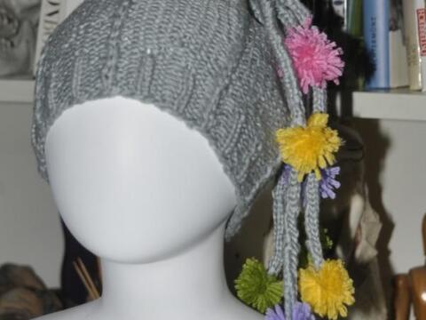 Strickanleitung * Strickmütze "Dreadlocks"