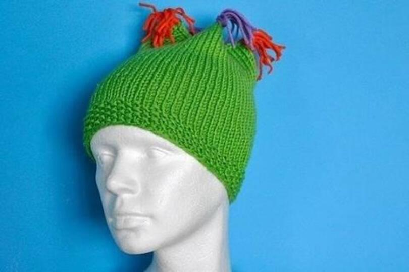 Strickanleitung * Super Easy Strickmütze “Vierzack” mit Größentabellen