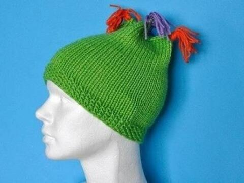 Strickanleitung * Super Easy Strickmütze “Vierzack” mit Größentabellen