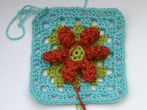 Häkelanleitung * Granny Square “Asteria”