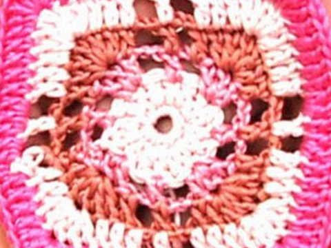 Häkelanleitung * Granny Square * Geometrisch