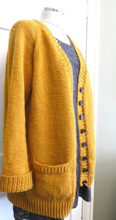 Classic Boyfriend Knitted Cardigan Jacket Oversized Women